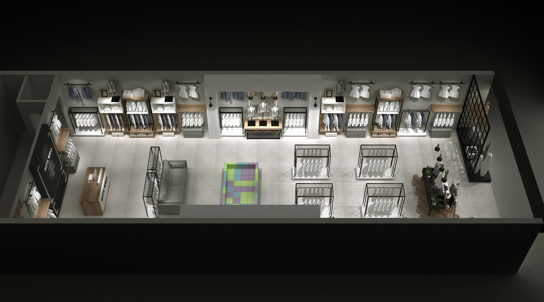 大唐女裝展柜設計案例(圖1) 大唐女裝展柜設計案例(圖1)