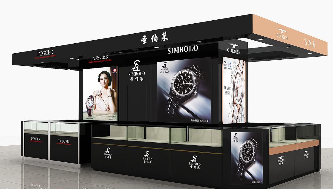 圣伯萊展柜設計方案參考(圖2) 圣伯萊展柜設計方案參考(圖2)