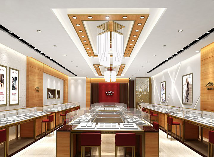 首飾展柜制作設(shè)計(jì)突出點(diǎn)有那幾個(gè)？(圖1)