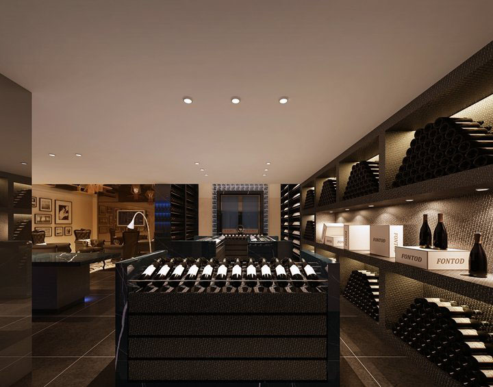 奧旭酒莊展柜設計方案(圖1) 奧旭酒莊展柜設計方案(圖1)