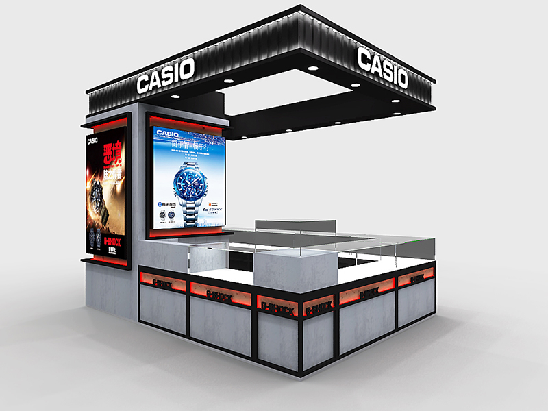新世紀商都手表展柜設計方案(圖1) 新世紀商都手表展柜設計方案(圖1)
