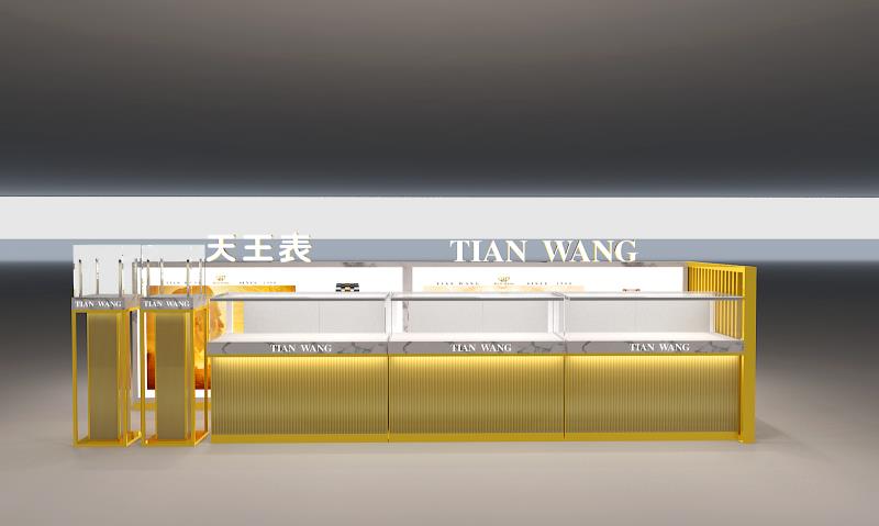天王表展柜設(shè)計(jì)裝修方案(圖2) 天王表展柜設(shè)計(jì)裝修方案(圖2)